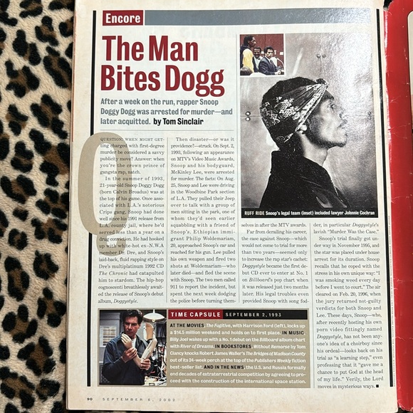 2002 ENTERTAINMENT WEEKLY Magazine Issue The Sopranos Tony HBO Y2K Vintage Guide - Picture 12 of 13